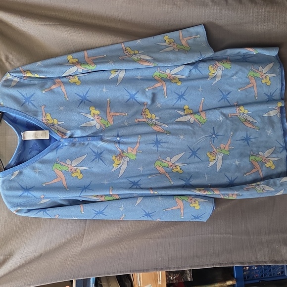 Disney's Tinkerbell Sleeo Shirt And Lounge Pants Adult Size L - Picture 2 of 6